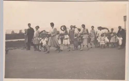 (F11698) Orig. Foto Sachsen, "Sommerfest d. Baugenossenschaft", Festzug 1931