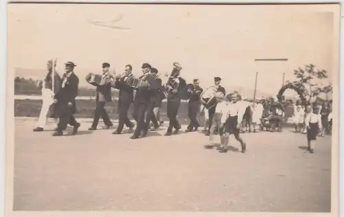 (F11697) Orig. Foto Sachsen, "Sommerfest d. Baugenossenschaft", Festzug 1931