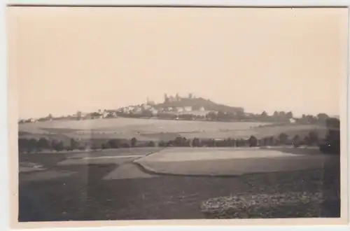 (F11685) Orig. Foto Lausitz, Blick nach Stolpen 1931