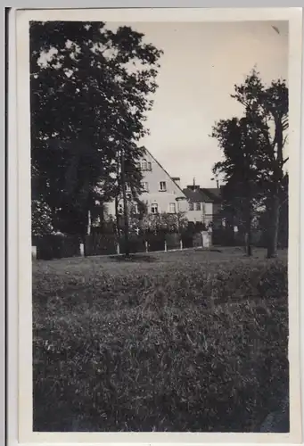 (F11669) Orig. Foto Gebäude, vermutl. In Heidenau (Sachsen), 1930