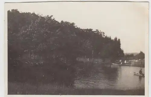 (F11652) Orig. Foto Zittauer Gebirge 1930, Gondelfahrt in Johnsdorf