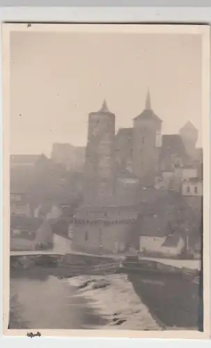 (F11621) Orig. Foto Bautzen, Spree u. Alte Wasserkunst 1930