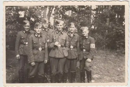 (F11376) Orig. Foto junge Soldaten, RAD an der Ostsee 1943