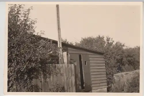 (F11253) Orig. Foto RAD-Lager Bannemin, Eingang einer Baracke 1943