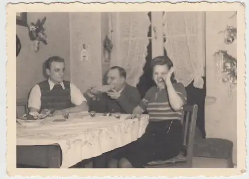 (F11219) Orig. Foto Familie Bager Weihnachten zu Hause 1941, Wohnung in Köln, wi