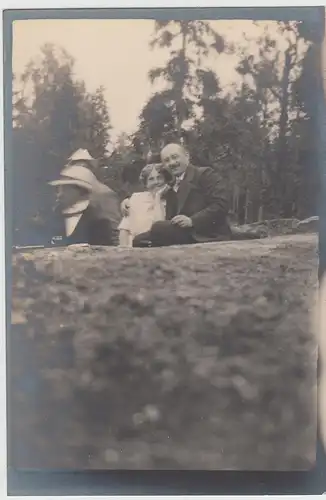 (F11034) Orig. Foto Karlstad, Picknick nach einer Bootsfahrt 1913