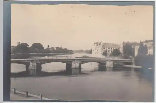 (F11022) Orig. Foto Karlstad, Stadshotellet u. Brücke 1913