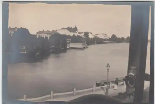 (F11021) Orig. Foto Karlstad, Blick vom Hotelzimmer 1913