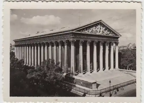 (F1091) Orig. Foto Paris, Pfarrkirche La Madeleine, 1940er