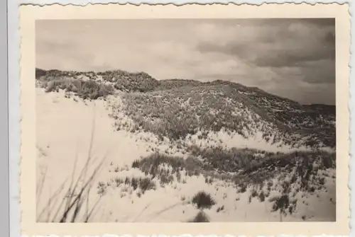 (F10599) Orig. Foto Süddorf auf Amrum, Dünenlandschaft 1939