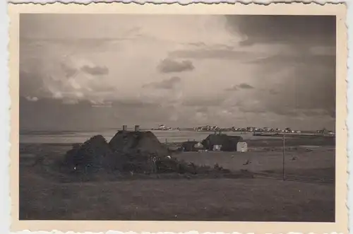 (F10592) Orig. Foto Wüttdün, Panorama bei dunklen Wolken 1939