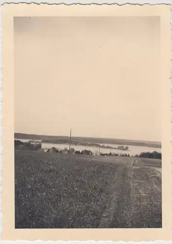 (F10545) Orig. Foto Lychen, Hohenlychen, Landschaftsbild 1939