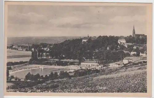 (97758) AK Planitz, Zwickau, Strandbad 1943