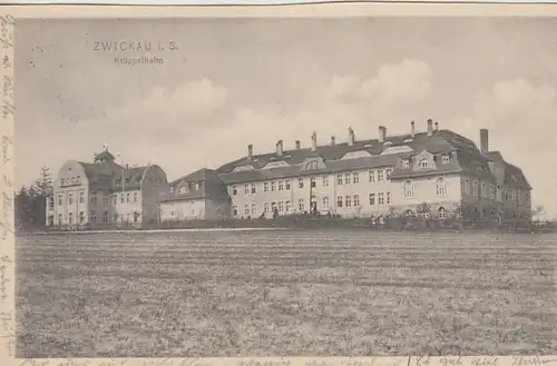 (107978) AK Zwickau, Sachsen, Krüppelheim 1913