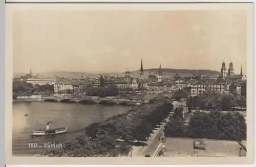 (3232) Foto AK Zürich, Panorama