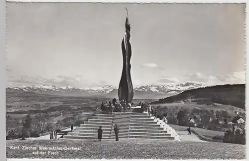 (14675) Foto AK Forch, Wehrmännerdenkmal, Forchdenkmal, nach 1945