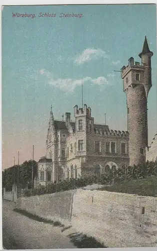 (75743) AK Würzburg, Schloss Steinburg, vor 1920