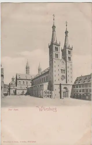 (72808) AK Würzburg, Dom, bis 1905
