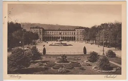 (31064) AK Würzburg, Bahnhof, 1931