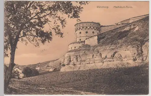 (115217) AK Würzburg, Maschikuliturm 1909