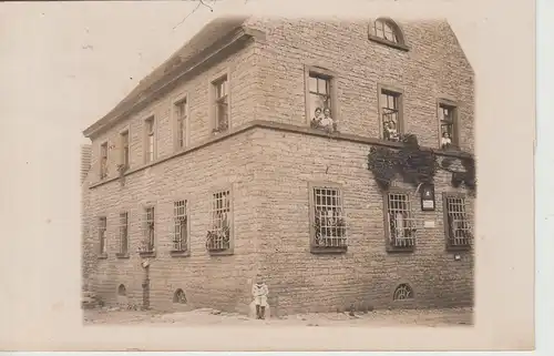 (108000) Foto AK Gebäude, Postagentur, Fotograf Würzburg, bayer. Wappen