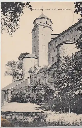 (107061) AK Würzburg, Schottenflanke 1926