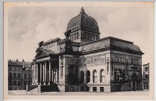 (114598) AK Wuppertal, Barmen, Ruhmeshalle, vor 1945