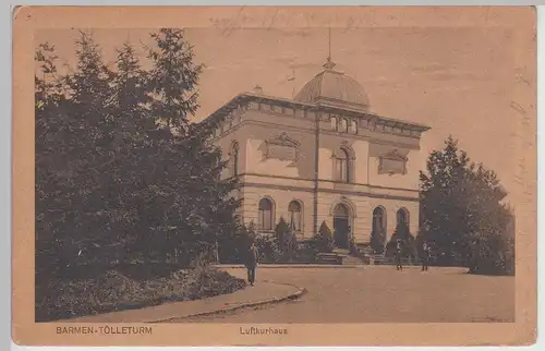 (114520) AK Wuppertal, Barmen, Tölleturm, Luftkurhaus 1925