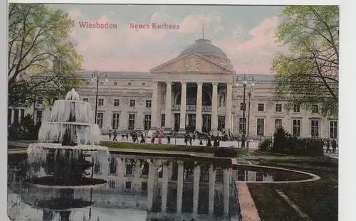 (94827) AK Wiesbaden, Neues Kurhaus, 1907