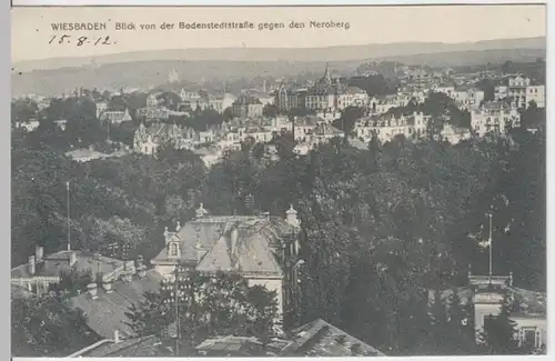 (7205) AK Wiesbaden, Neroberg, Stadtansicht 1912