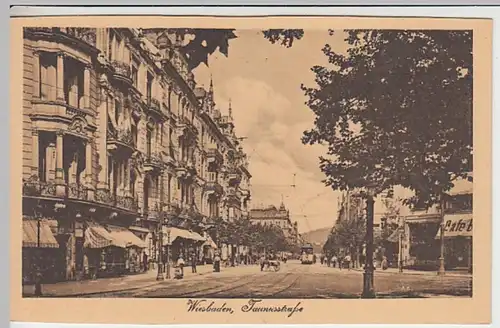 (28418) AK Wiesbaden, Taunusstraße 1910er