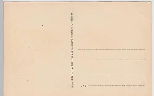 (110093) AK Wiesbaden, Warmer Damm, Staatstheater, vor 1945