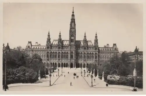 (797) Foto Foto AK Wien, Rathaus 1926