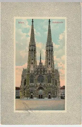 (6929) AK Wien, Votivkirche 1910