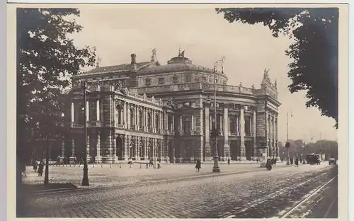 (36948) Foto AK Wien, Burgtheater, vor 1945