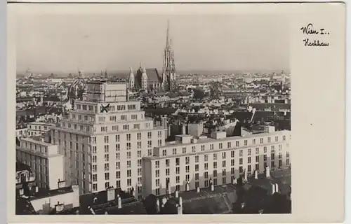 (30176) Foto AK Wien, Hochhaus, Feldpost 1940