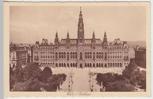 (23061) AK Wien, Rathaus, um 1931
