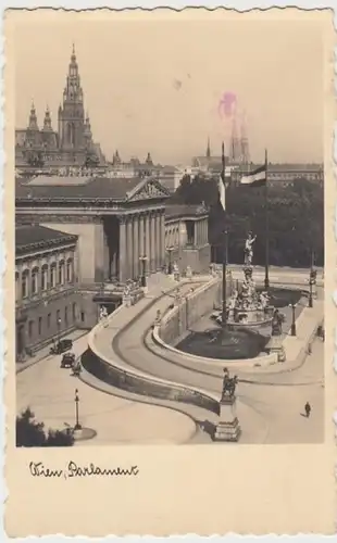 (14264) Foto AK Wien, Parlament, vor 1945