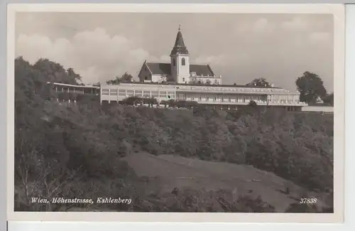 (110058) Foto AK Wien, Höhenstraße, Kahlenberg 1943