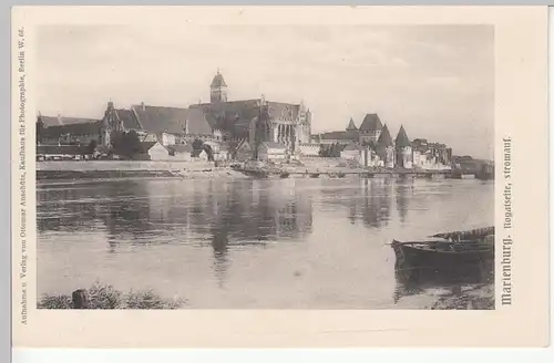 (110558) AK Malbork, Marienburg Nogatseite, vor 1905