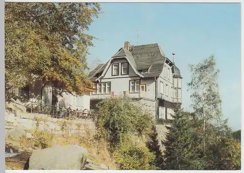 (99330) AK Wernigerode, Ferienheim "Steinerne Renne", 1988