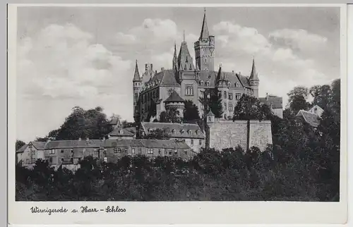 (96799) AK Wernigerode, Schloss 1938