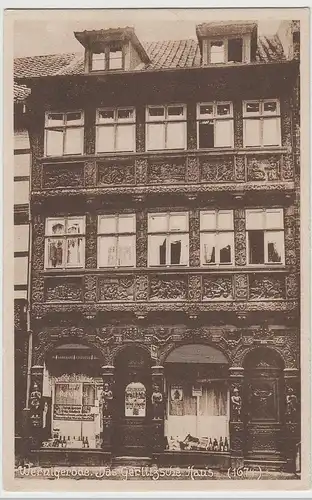 (82762) AK Wernigerode, Das Gerlitzsche Haus, vor 1945