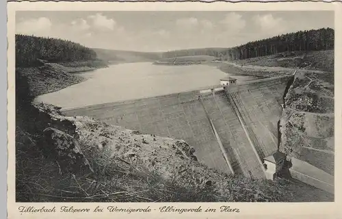 (70528) AK Talsperre Zillierbach bei Wernigerode - Elbingerode, vor 1945