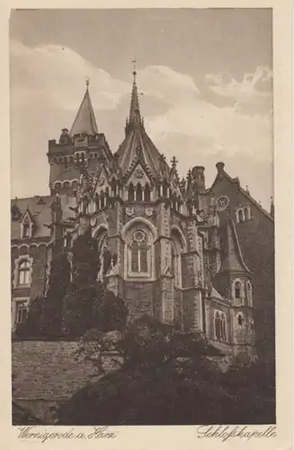 (1554) AK Wernigerode, Schlosskapelle, vor 1945