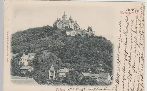 (113067) AK Wernigerode, Schloss 1899