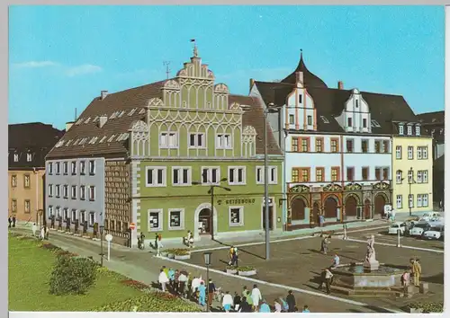 (99467) AK Weimar, Stadthaus und Lucas-Cranach-Haus, 1974