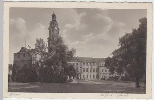 (52646) AK Weimar, Stadtschloss mit Bastille, bis 1926