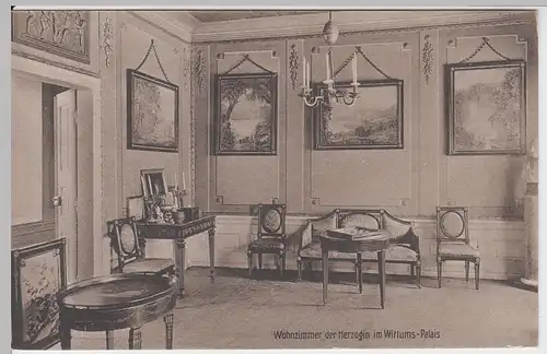 (52627) AK Weimar, Wittumspalais, Wohnzimmer 1925