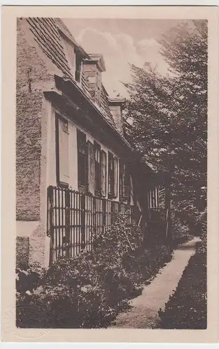 (47859) AK Weimar, Goethehaus, Hausgarten, vor 1945